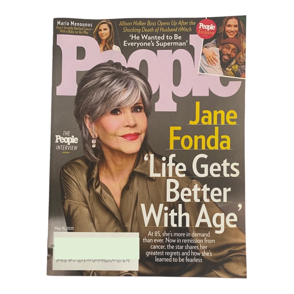 People Magazine May 15 2023 Jane Fonda Interview Maria Menounos Allison Boss